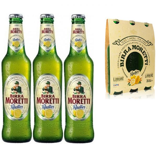 Bière Moretti Radler Limone 0,0 : Caractéristiques, Prix et Histoire